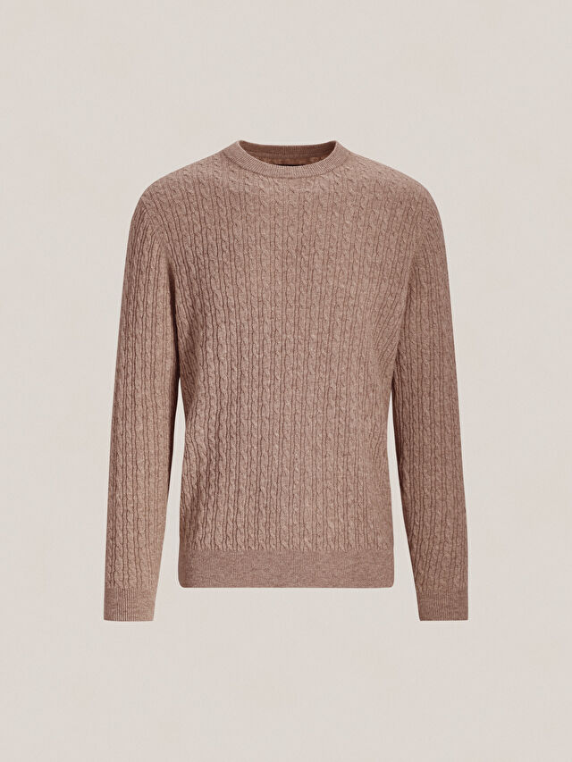 BEŻOWY SWETER JULIMES