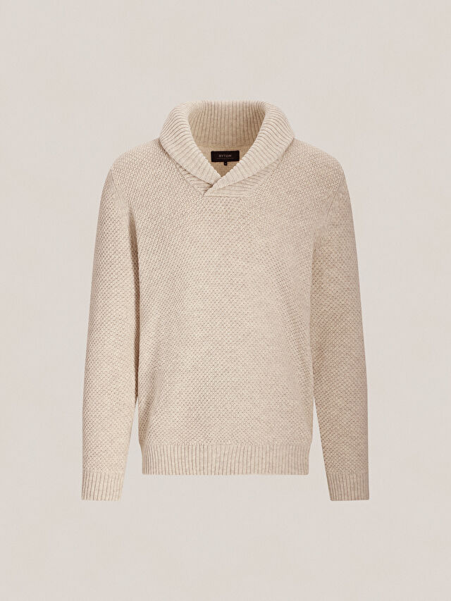 BEŻOWY SWETER CAMDEN