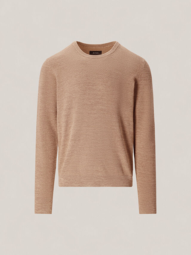 BEŻOWY SWETER VOLENTE