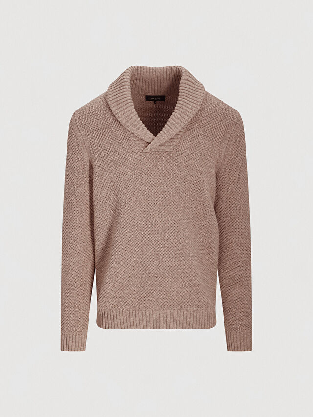 BEŻOWY SWETER CAROL