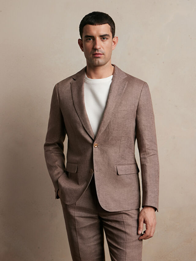 BEŻOWA MARYNARKA DO GARNITURU - MIKSUJ I ŁĄCZ