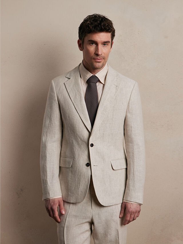 BEŻOWA MARYNARKA DO GARNITURU - MIKSUJ I ŁĄCZ