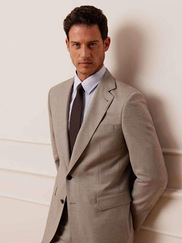 BEŻOWE MARYNARKA DO GARNITURU - MIKSUJ I ŁĄCZ