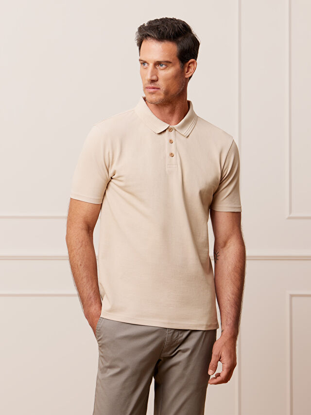 BEŻOWE POLO BERRIER