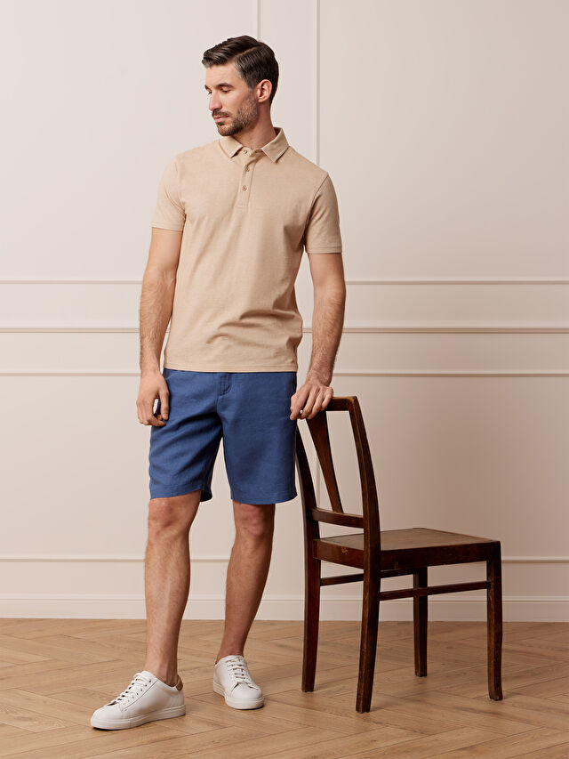 BEŻOWE POLO LANDMOTH