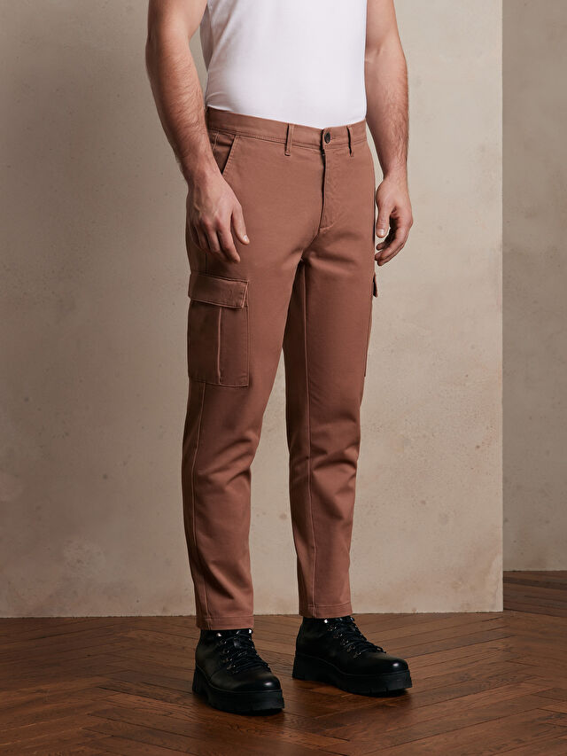 BEŻOWE SPODNIE BOSTON