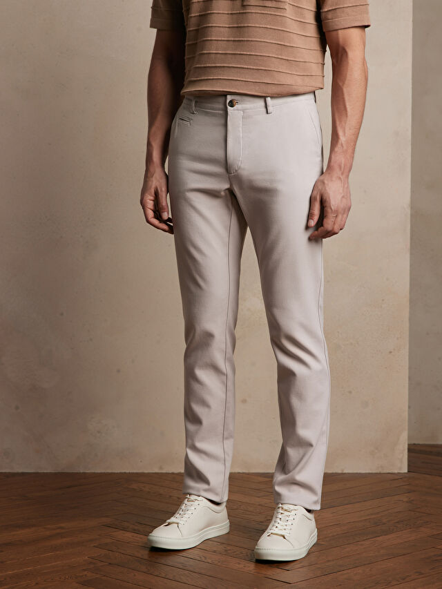 BEŻOWE SPODNIE TANANA