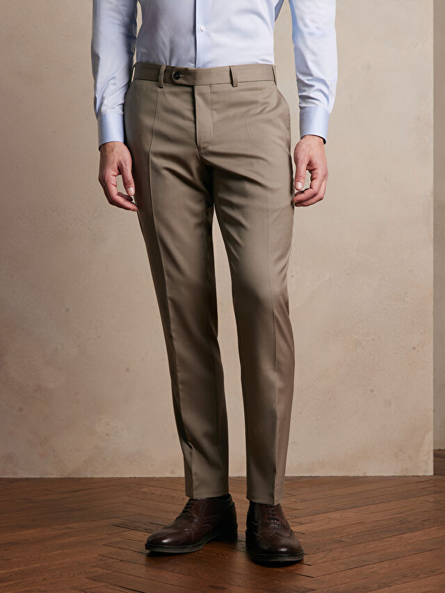 BEŻOWE SPODNIE PALERMO DO GARNITURU - MIKSUJ I ŁĄCZ