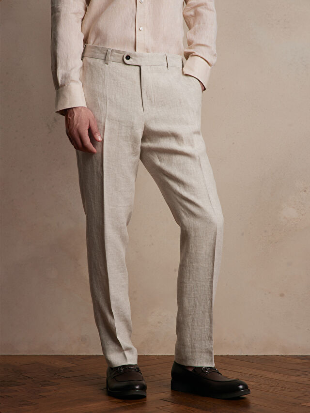 BEŻOWE SPODNIE DO GARNITURU - MIKSUJ I ŁĄCZ