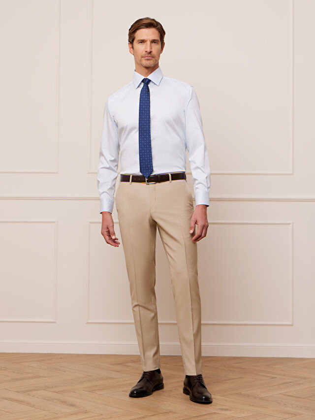 BEŻOWE SPODNIE MARCUS DO GARNITURU - MIKSUJ I ŁĄCZ