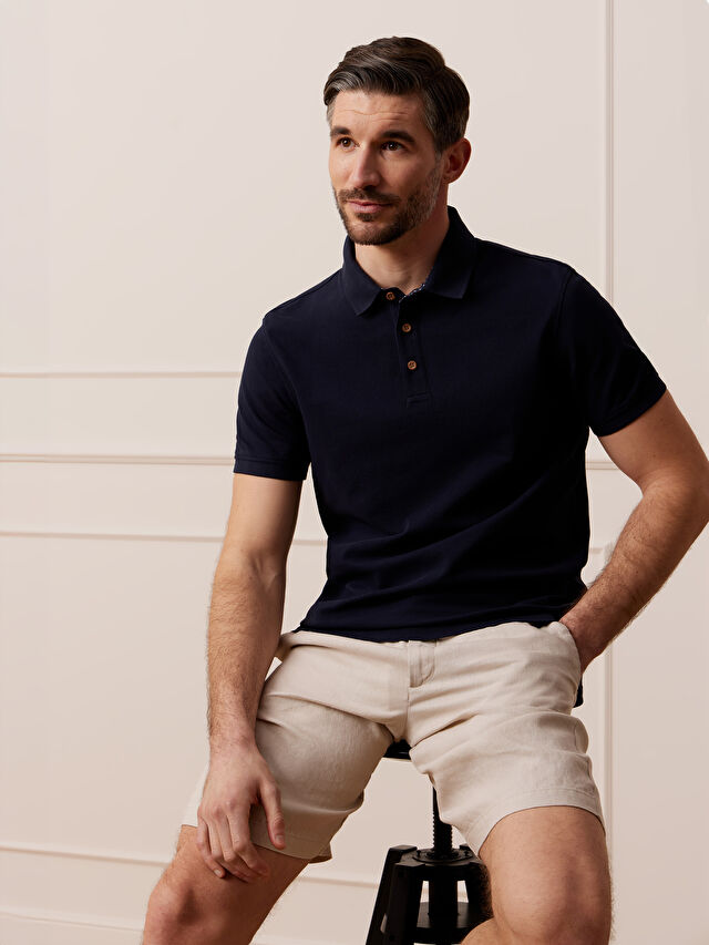 BEŻOWE SZORTY CROYDON