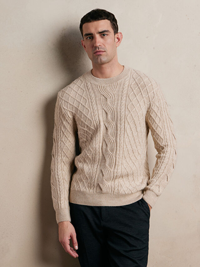 SWETER  BRENE Z WEŁNĄ