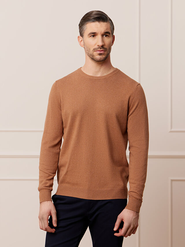 BEŻOWY SWETER DONCASTER