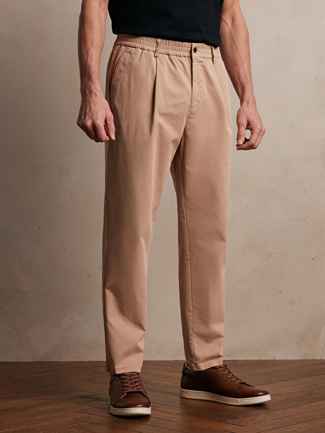 BEŻOWE SPODNIE COMRIE