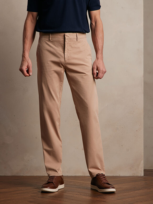 BEŻOWE SPODNIE THOMSON