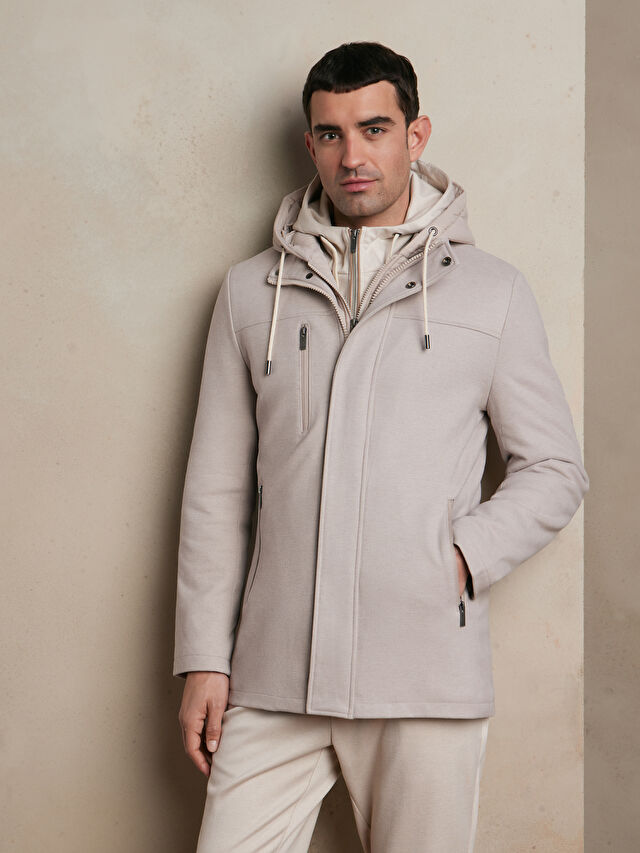 PŁASZCZ TAMPARA Z KAPTUREM