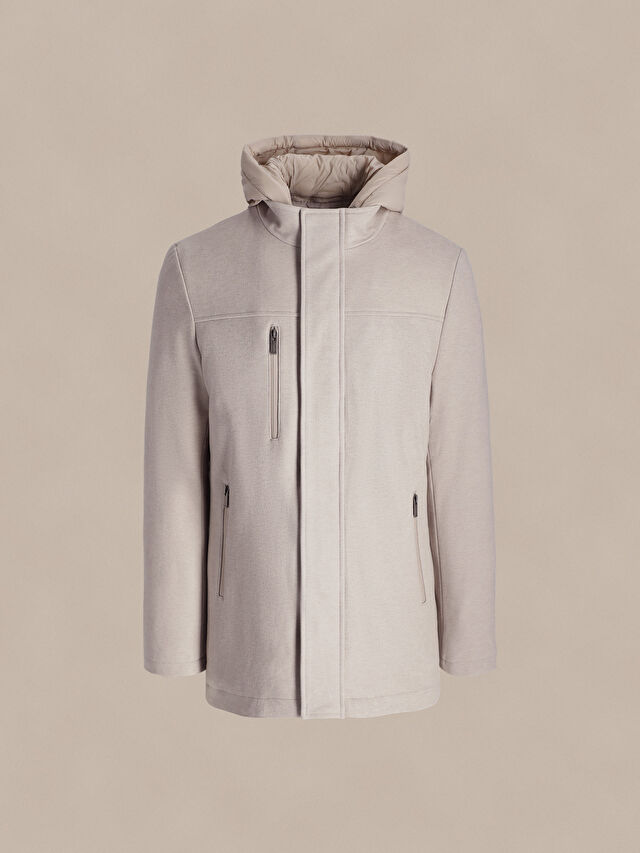 PŁASZCZ TAMPARA Z KAPTUREM