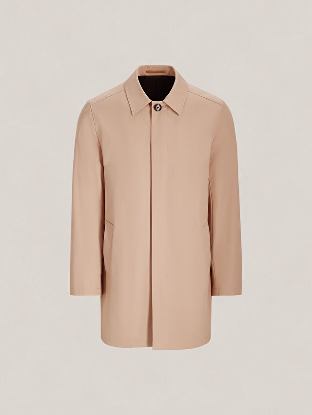 BEŻOWY PŁASZCZ CAMDEN