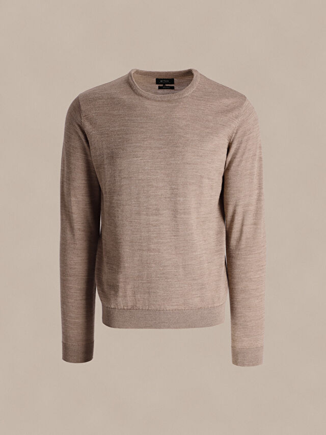 SWETER BYWELL Z WEŁNY MERINO