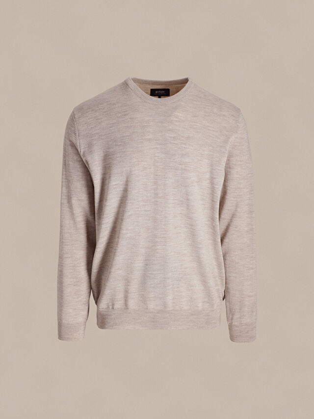 SWETER ASTON Z WEŁNY MERINO