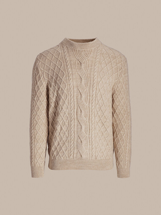 SWETER  BRENE Z WEŁNĄ