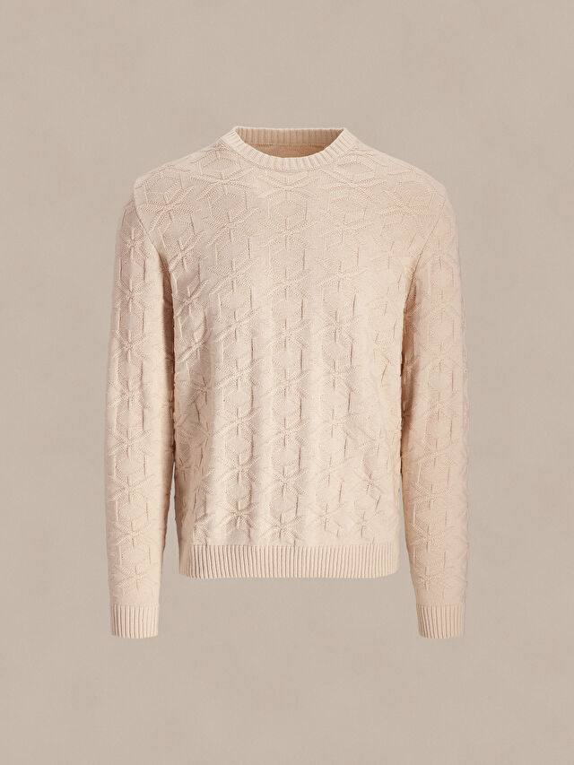 KREMOWY SWETER SHIRLEY