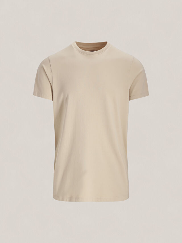 BEŻOWY T-SHIRT MARAZION