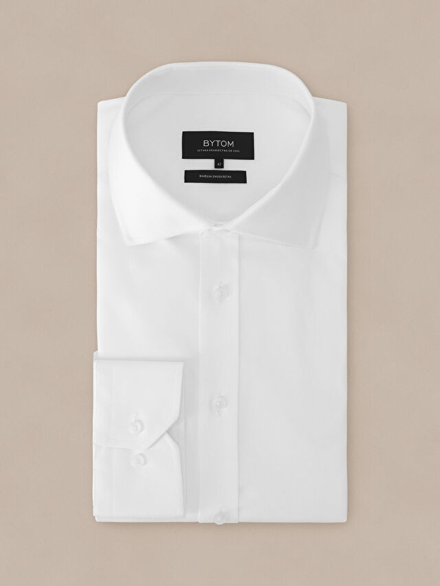 BIAŁA KOSZULA MONACO DŁUGI RĘKAW