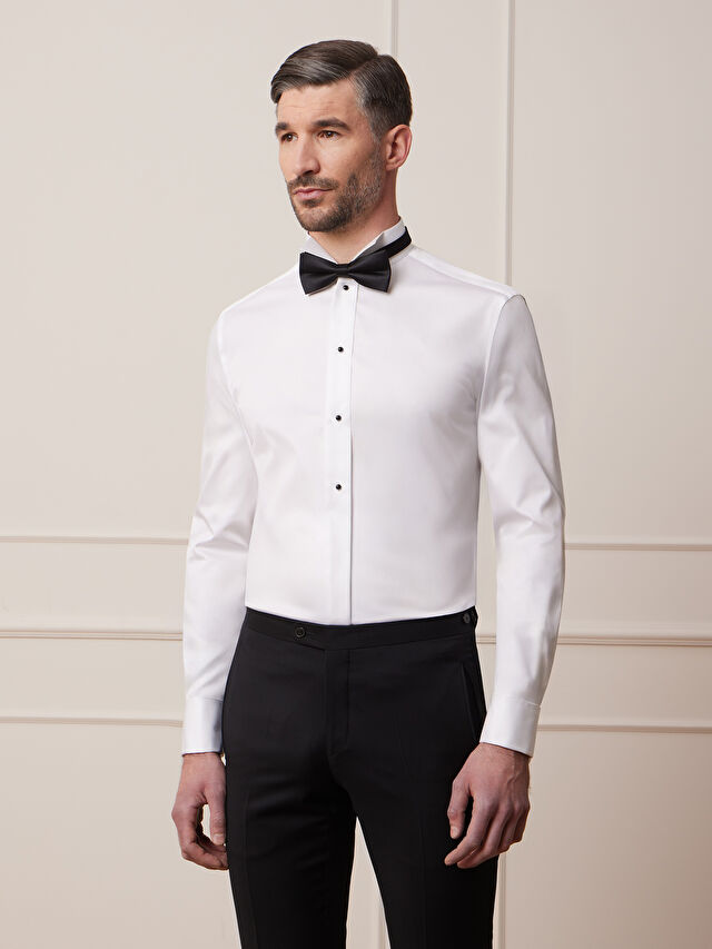 BIAŁA KOSZULA BRISTOL DŁUGI RĘKAW