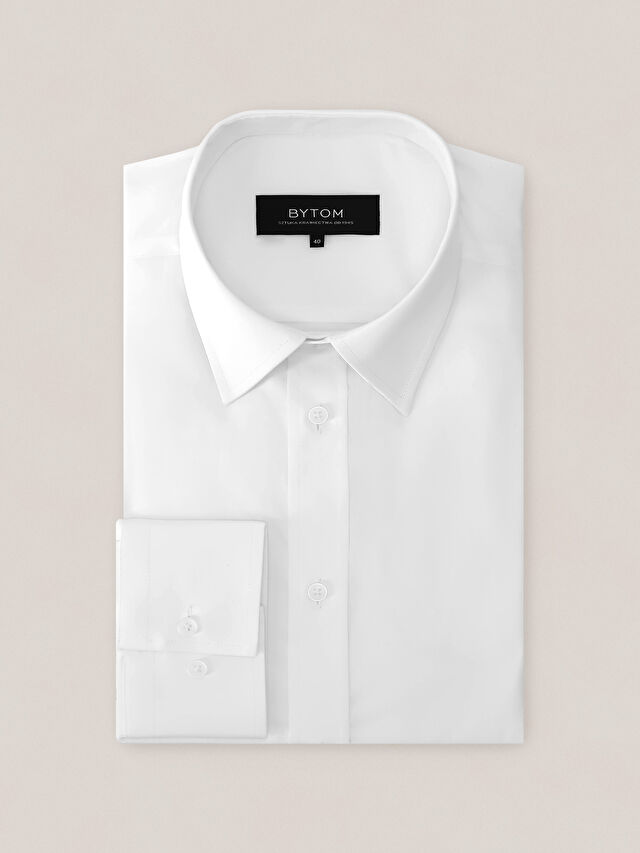 BIAŁA KOSZULA LUKKA DŁUGI RĘKAW