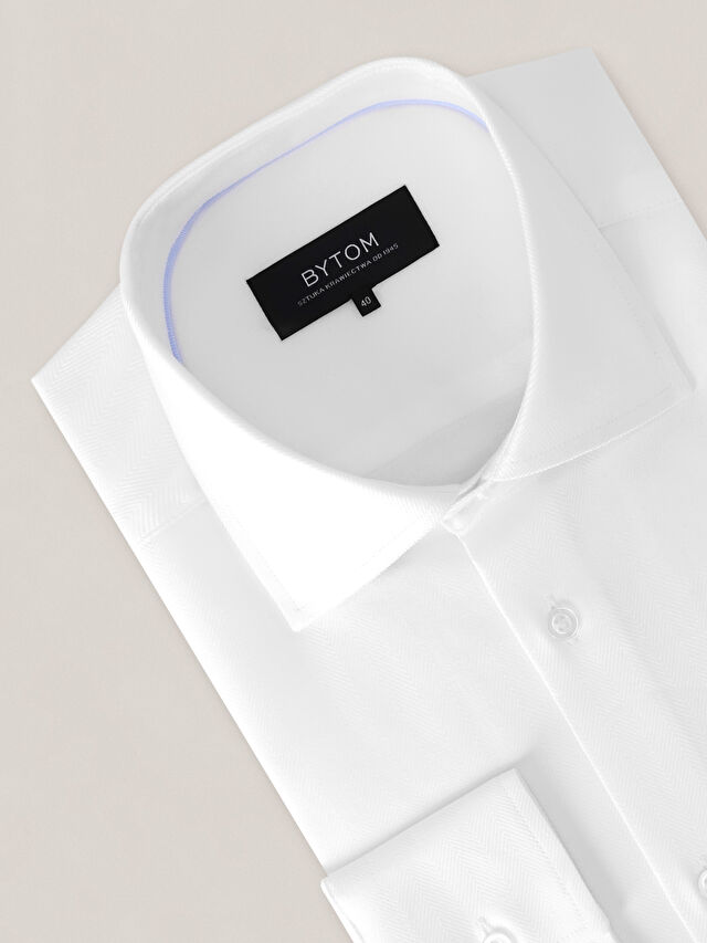 BIAŁA KOSZULA BRAGA DŁUGI RĘKAW