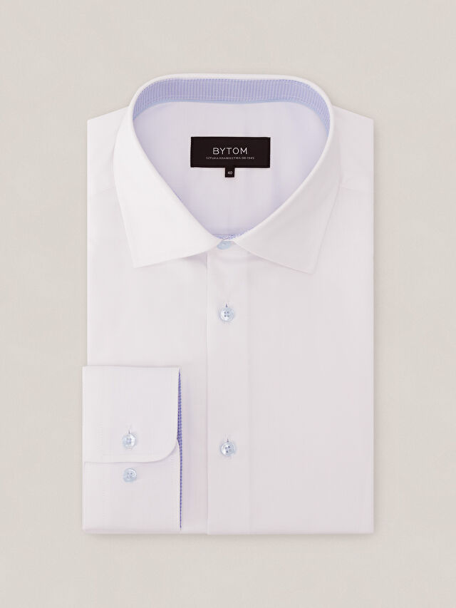 BIAŁA KOSZULA ROMA DŁUGI RĘKAW