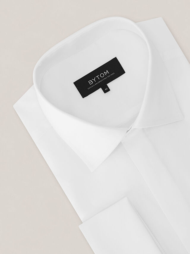 BIAŁA KOSZULA ROMA DŁUGI RĘKAW