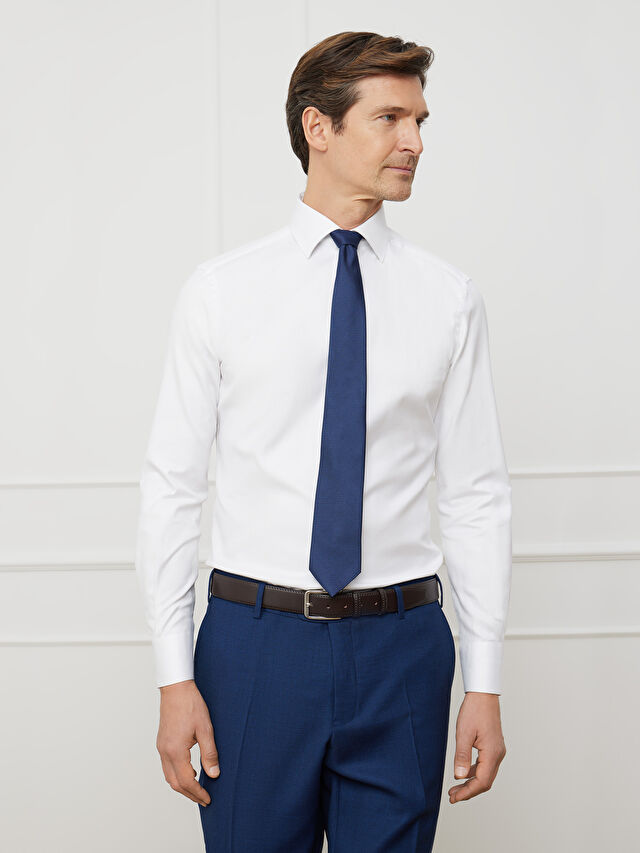 BIAŁA KOSZULA ROMA DŁUGI RĘKAW