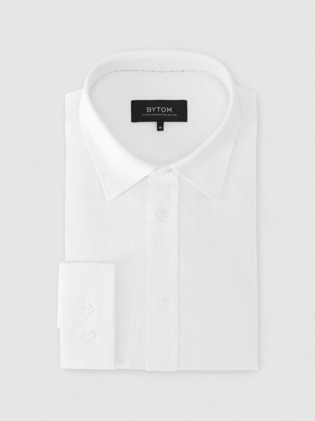 BIAŁA KOSZULA ROMA DŁUGI RĘKAW