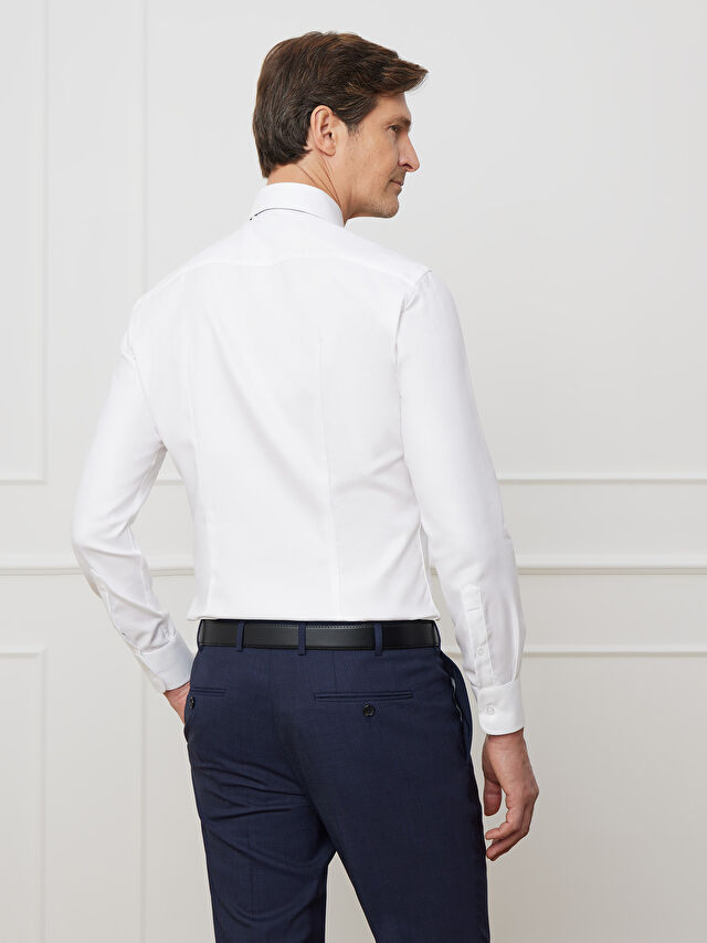 BIAŁA KOSZULA BRAGA DŁUGI RĘKAW