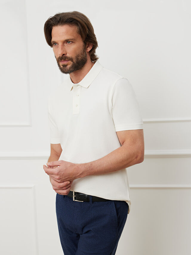 BIAŁE POLO NEWIN