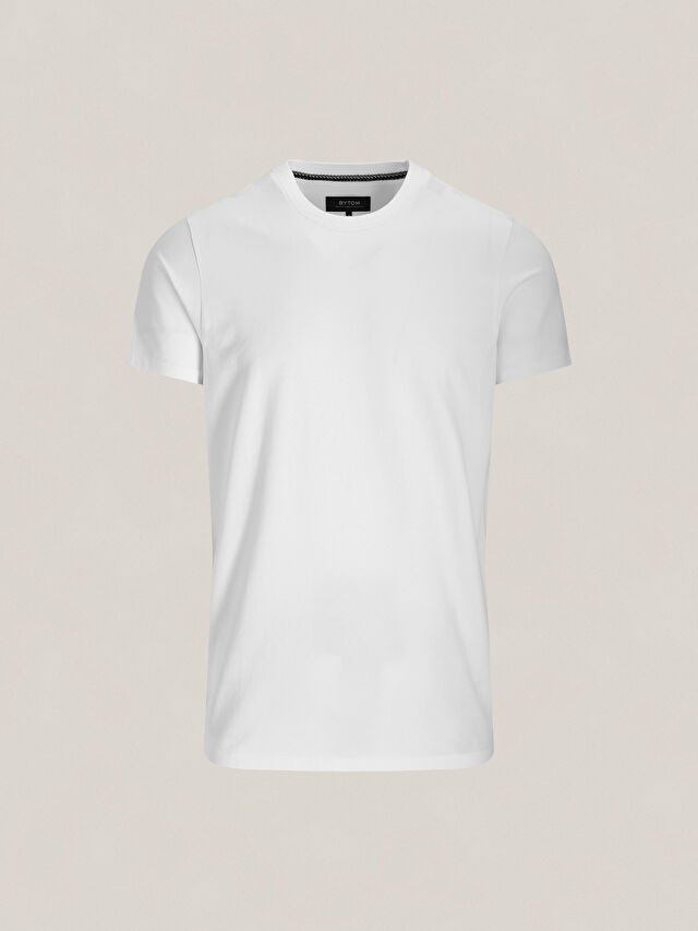 BIAŁY T-SHIRT DOVENBY