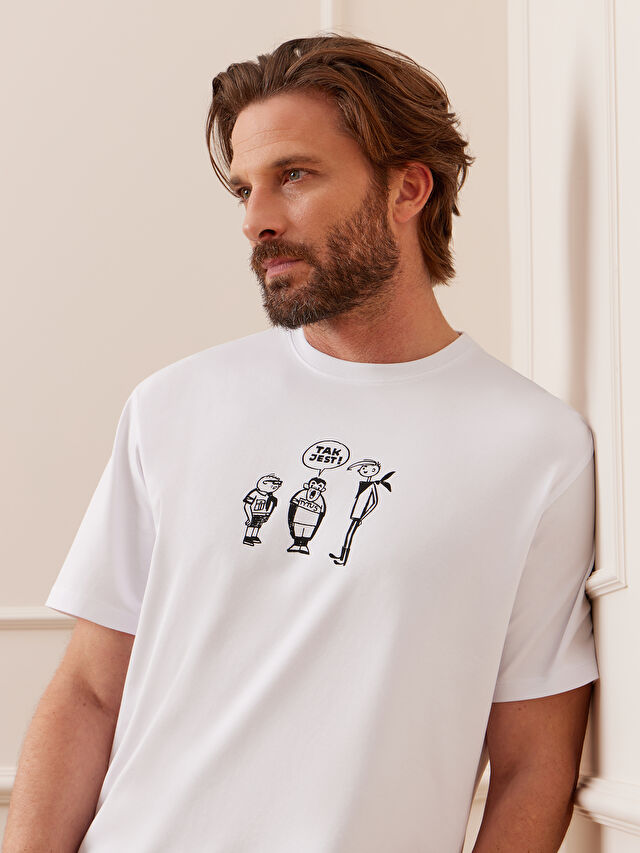 T-SHIRT BIAŁY TYTUS, ROMEK I A'TOMEK