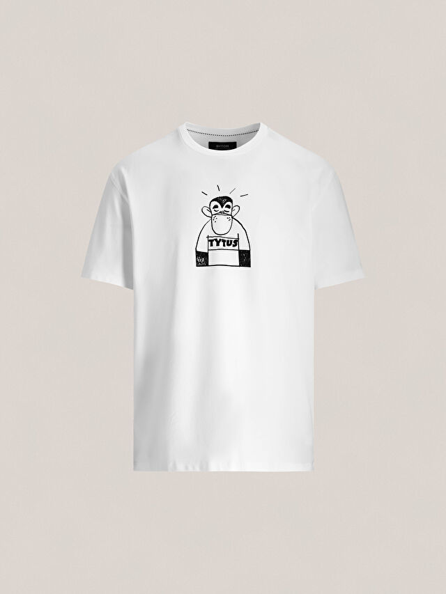 T-SHIRT BIAŁY TYTUS, ROMEK I A'TOMEK
