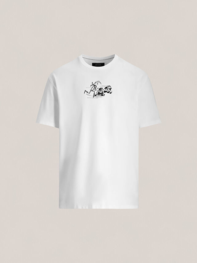 T-SHIRT BIAŁY TYTUS, ROMEK I A'TOMEK