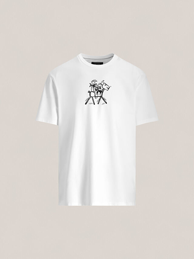 T-SHIRT BIAŁY TYTUS, ROMEK I A'TOMEK