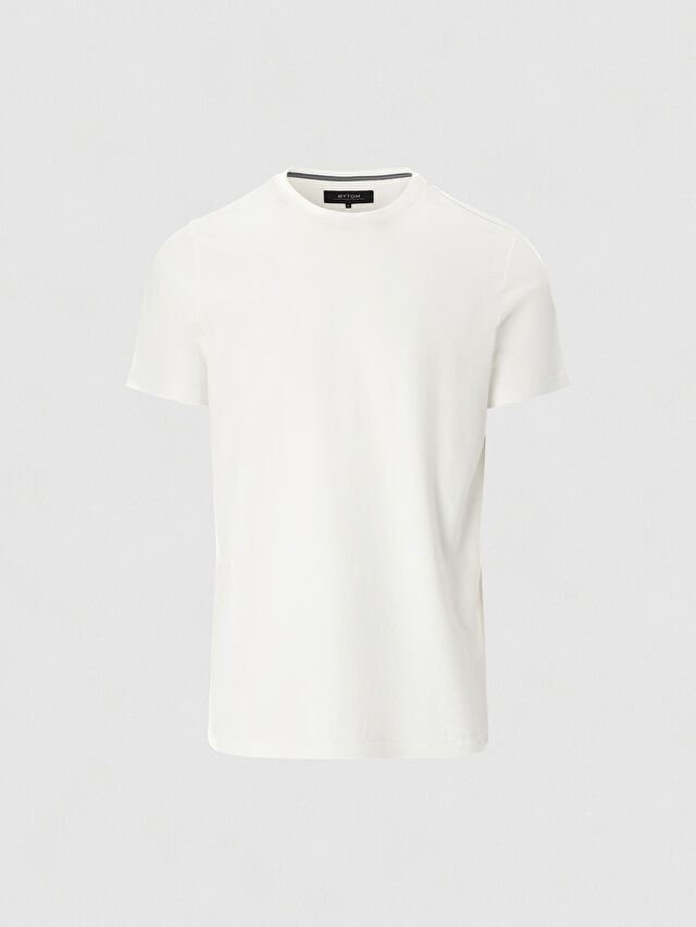 BIAŁY T-SHIRT LYDDEN