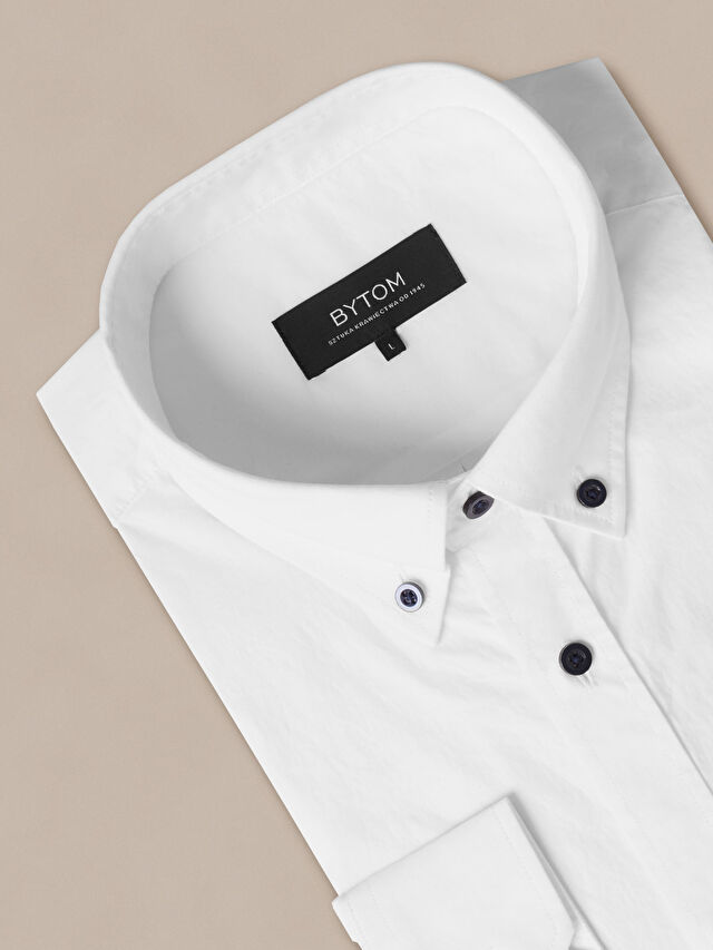 BIAŁA KOSZULA DŁUGI RĘKAW