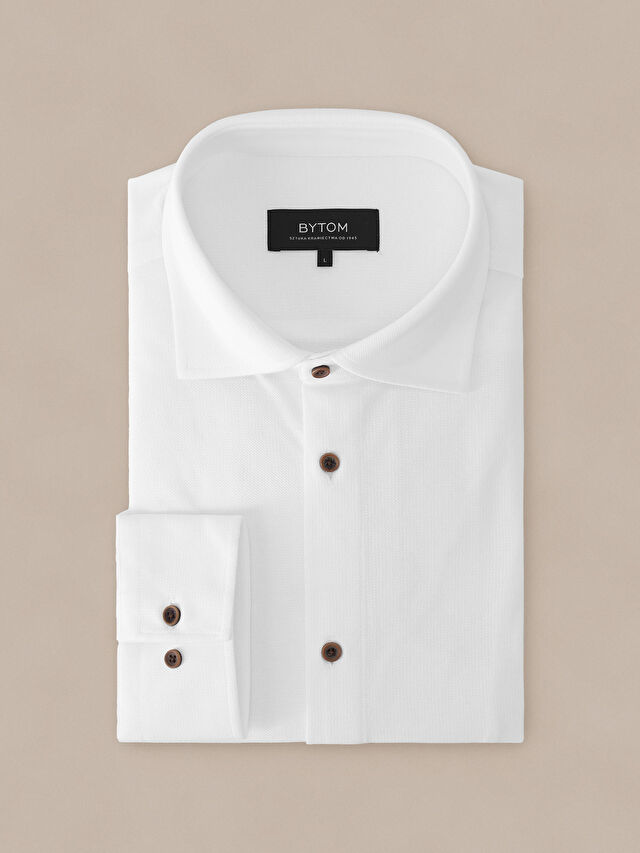 BIAŁA KOSZULA DŁUGI RĘKAW