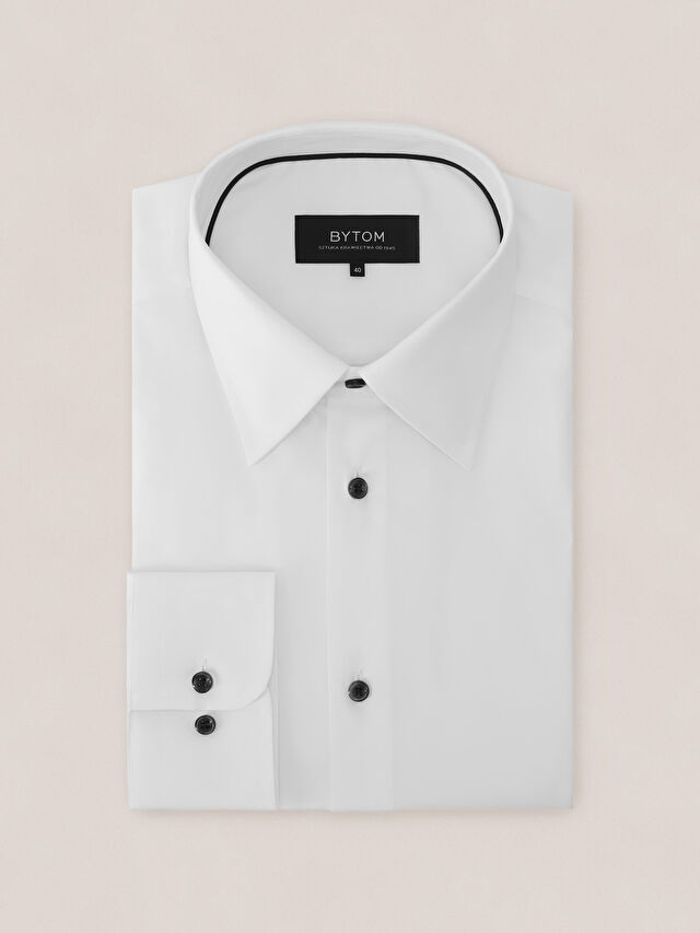 BIAŁA KOSZULA DŁUGI RĘKAW