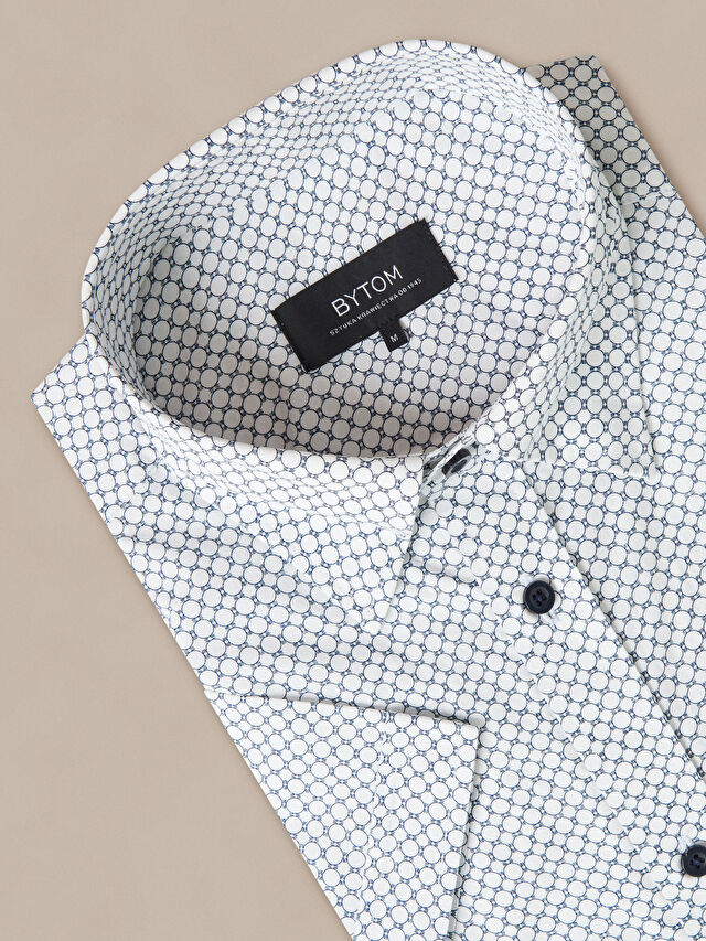 BIAŁA KOSZULA KRÓTKI RĘKAW