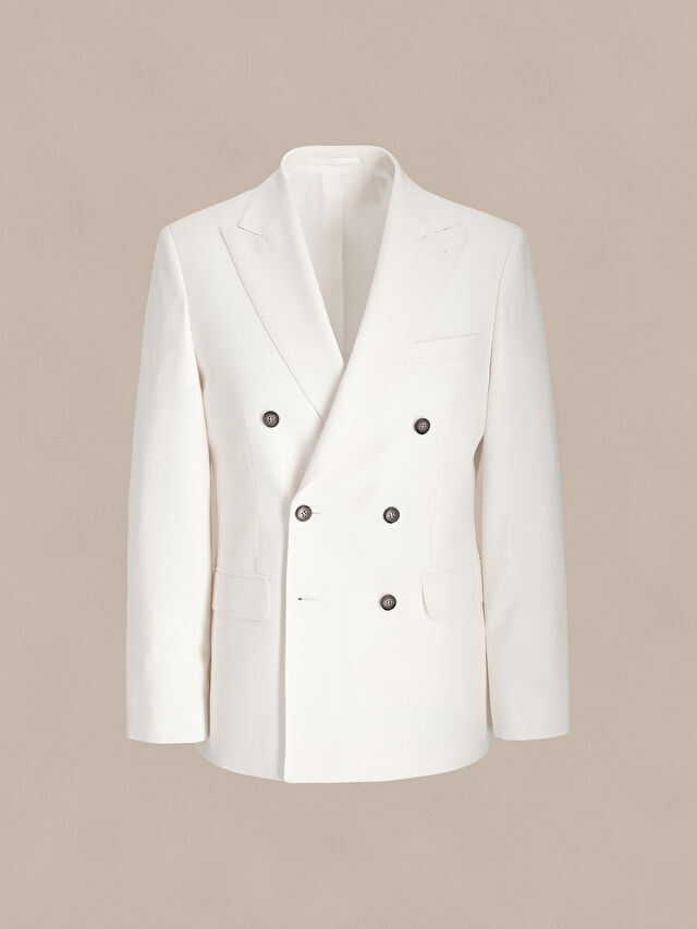 BIAŁA MARYNARKA DO GARNITURU - MIKSUJ I ŁĄCZ