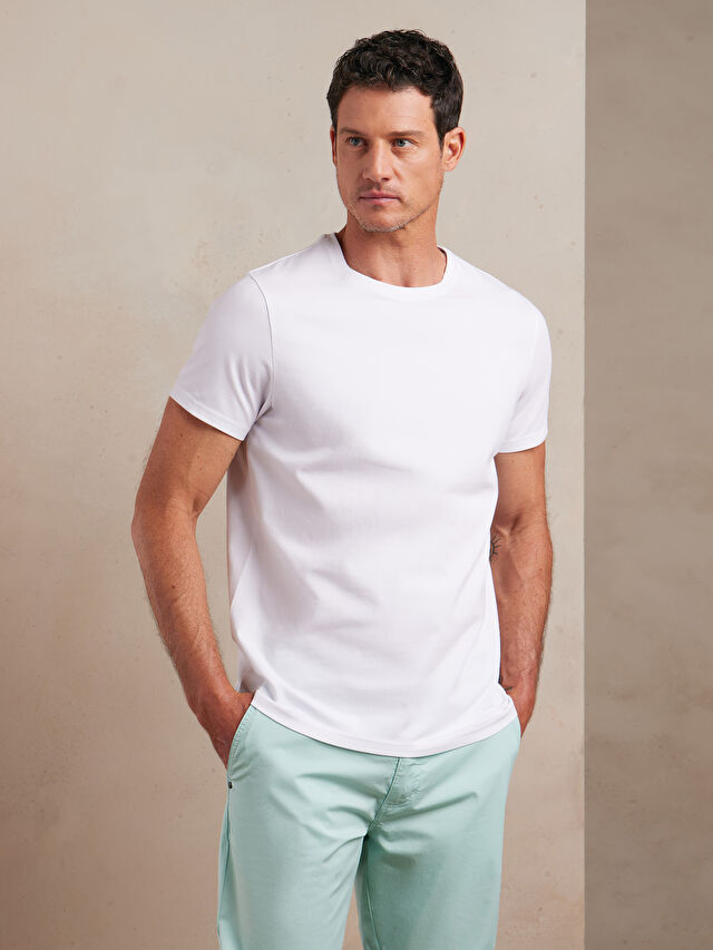 BAWEŁNIANY T-SHIRT CARLAT