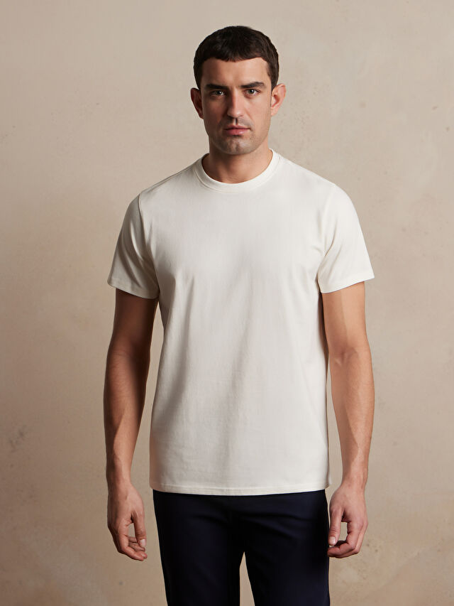 BAWEŁNIANY T-SHIRT HARLOW